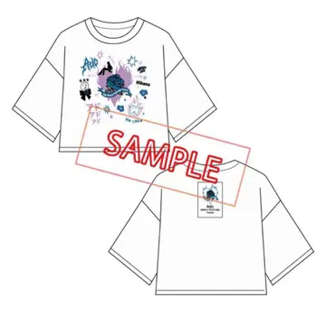 Ado Hibana 패셔너블 반팔 티셔츠 M(소)