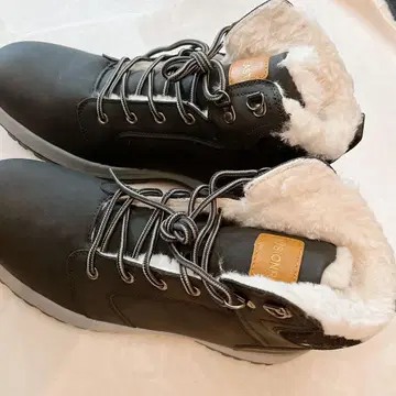 남녀 공용 스노우 부츠 블랙 27.5cm 블랙 낚시 등산 초극세사