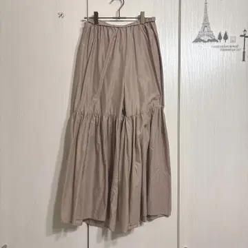 바람의 집 겹침 팬츠 속바지 와이드 팬츠 entwa