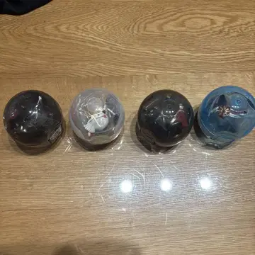 왕새 캡슐 토이 세트 4개입