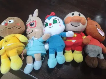 호빵맨 봉제 인형 세트