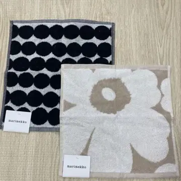 [새상품] 마리메꼬 marimekko 미니 타월 핸드 타월 2매 세트
