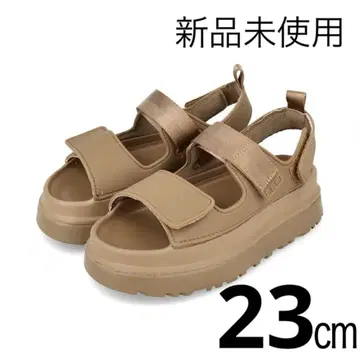 [미사용 새상품] 벨크로 통굽 샌들 스포츠 샌들 23cm