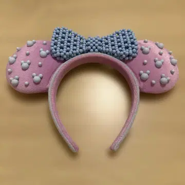 머리띠 비즈 홍콩 한정판 해외 리본 미니
