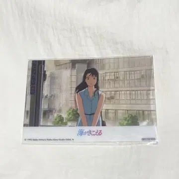 바다가 들린다 바다의 날 한정판 입장 혜택 클리어 엽서