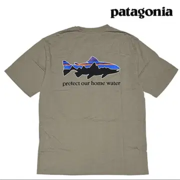 인기 Patagonia 홈 워터 트라우트 티셔츠 S(US)
