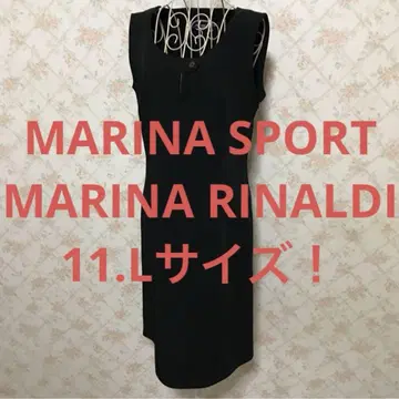 MARINA SPORT/마리나 스포츠 빅 사이즈! 슬리브리스 원피스