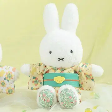 플라워 미피 flower miffy 곰돌이 유카타 인형 의류
