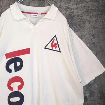 le coq sportif 초빅 로고 피케 셔츠 나이스 디자인
