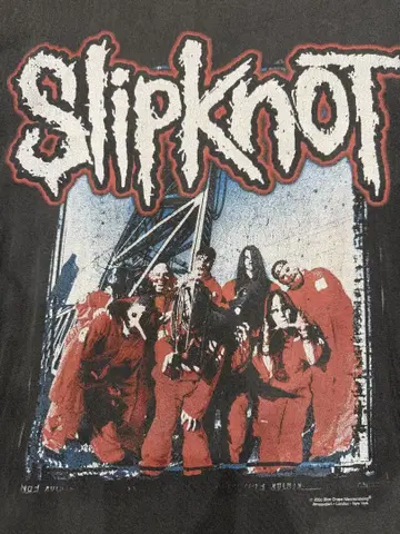 Slipknot 2000 1st promotion BLACK XL USA