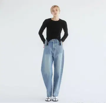 SeaRoomlynn 하이웨스트 LOOSE SRN03 M 사이즈