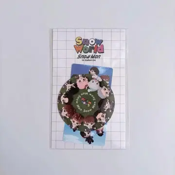 SnowMan SnowWorld 스티커 세트
