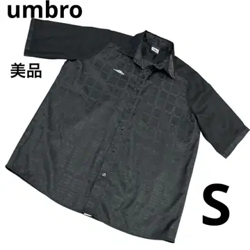 [새상품급] umbro 90년대 반팔 커터 셔츠 Y셔츠 축구 S 사이즈