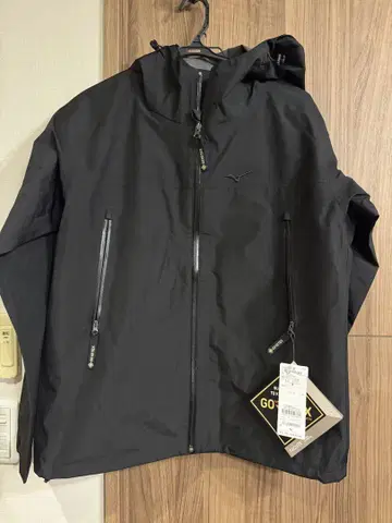 미즈노 블랙 GORE-TEX 마운틴 후드티 M