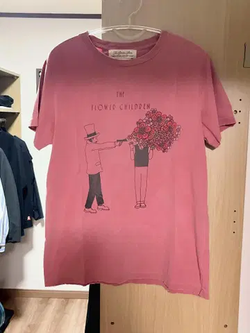 레미릴리프 반팔 티셔츠 사이즈 L 데미지 가공