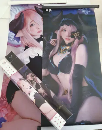 미이코 그랑블루 판타지 나루메아 미니 태피스트리 세트