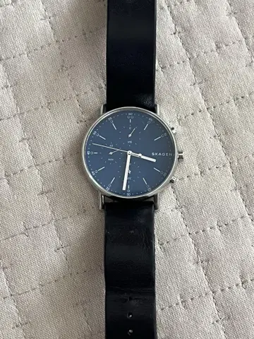 [스카겐] 손목시계 남성용 SKAGEN SKW6463 실버 네이비