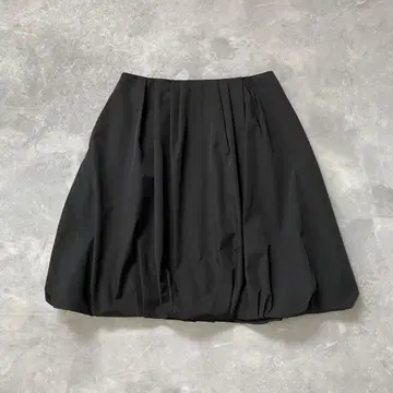 폭시 뉴욕 벌룬 스커트 무릎 기장