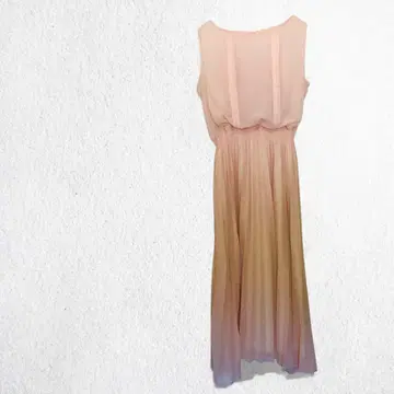 노브랜드 원피스 드레스 롱 기장 플리츠 포멀 결혼식 2차 모임