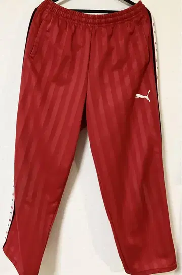PUMA 레드 스트라이프 트레이닝 저지