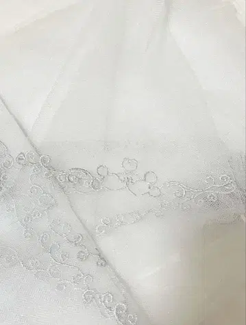미키 베일 숏 실버 라메 믹스
