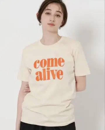 새상품 미사용 MIXTA COME ALIVE 티셔츠