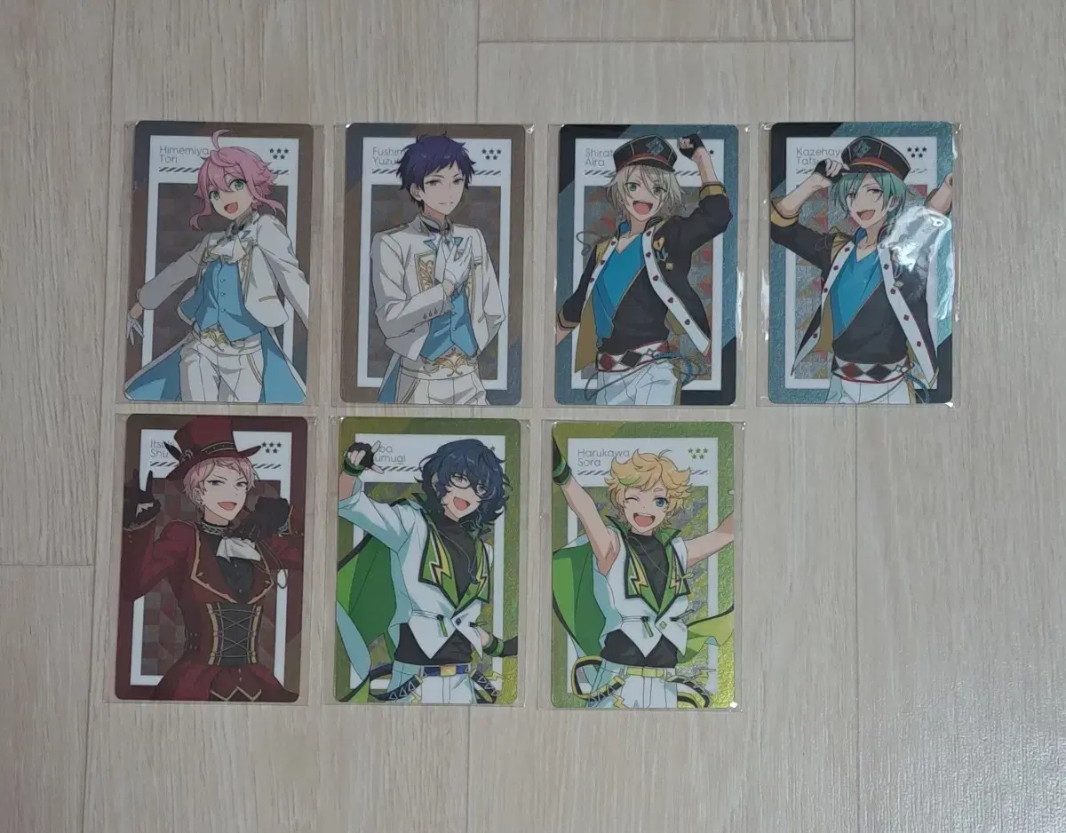 Back photo O) Ensemble Stars Metal Card Clear Card sell