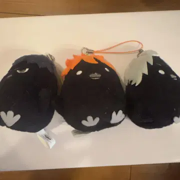 하이큐!! 제일복권 히나유리 손가락 인형 마스코트 3세트