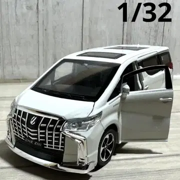 1/32 도요타 알파드 풀 오픈 화이트 라이트