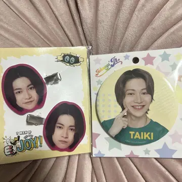 콘노 타이키 헤어 클립 캔뱃지 7 MEN 사무라이