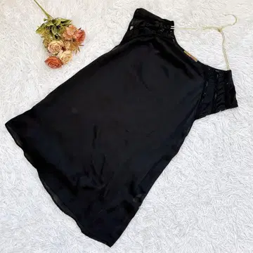 Karen ZAMBOS 카렌잠보스 튜닉 프렌치 슬리브 레이스