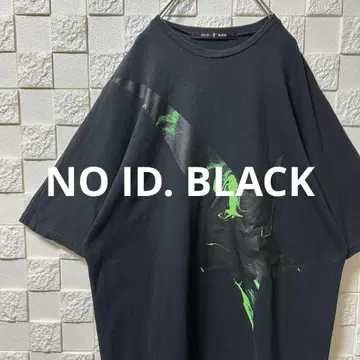 NO ID. BLACK 노아이디 티셔츠 블랙