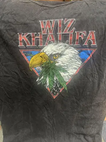 Wiz Khalifa 슬리브리스 티셔츠 레어 디자인