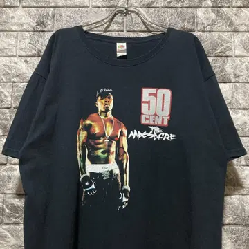 레어 50CENT 티셔츠 The Massacre HIPHOP 래퍼