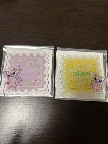 스티치 카페 아크릴 스탠드 스티치 오마이카페 엔젤