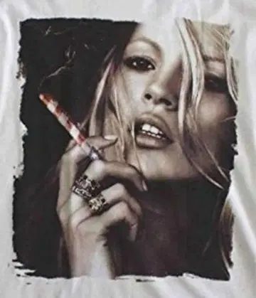 케이트 모스 KATE MOSS 티셔츠 레어 슈퍼모델 마릴린 몬로