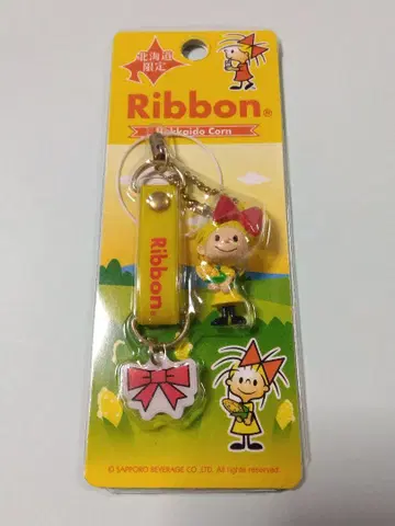 [홋카이도 한정] [Ribbon 스트랩 Hokkaido Corn] 리본쨩