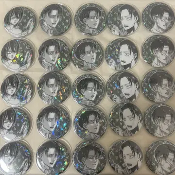 진격의 거인 진격 리바이 애니크 Aniqe 캔뱃지 birthday