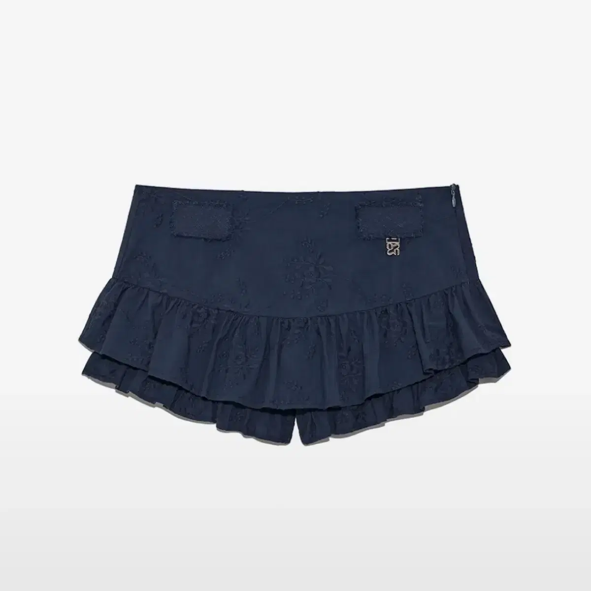 ★ GLOWNY★ G CLASSIC MINI SKIRT NAVY GY23CLASK002 GLOWNY | 글로니 Glowny RODEO MICRO MINI SKIRT Navy L #글로니