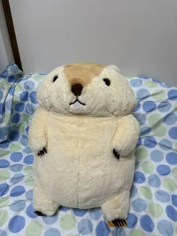 크림색 다람쥐 봉제 인형