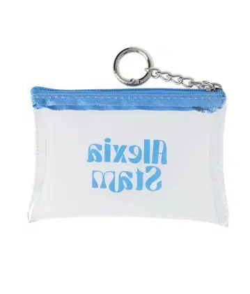 미개봉 새상품 ALEXIASTAM 로고 클리어 파우치 완판템
