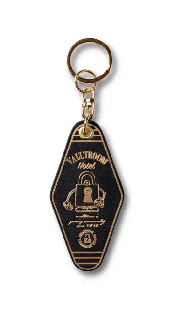 vaultroom LEATHER HOTEL KEYCHAIN