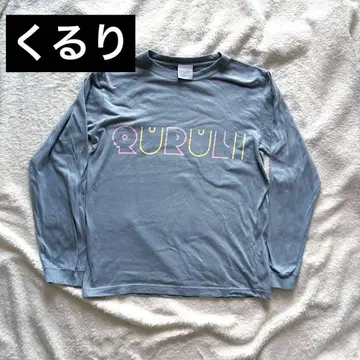 QURULI 투어 라이브 한정판 롱T M 블루
