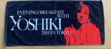[새상품] YOSHIKI 타월 EVENING/BREAKFAST 2019