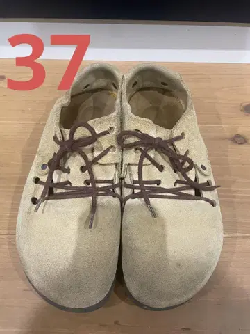 버켄스탁 37 스웨이드 몬타나