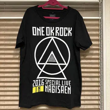 ONE OK ROCK 2016 SPECIAL LIVE 티셔츠 L 블랙