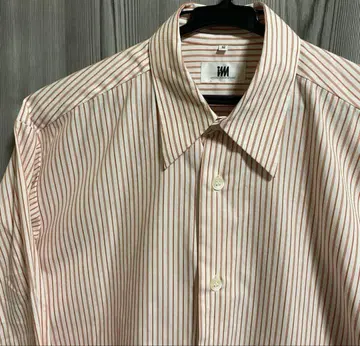 MIYAKE ISSEI 미야케잇세이 스트라이프 드레스 셔츠