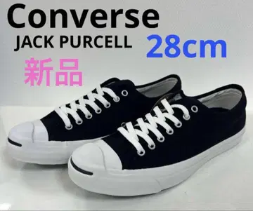 새상품 28cm 컨버스 잭퍼셀 캔버스 1R194 블랙