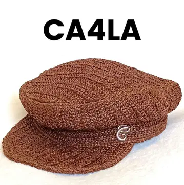CA4LA 로고 참 장식 캐스켓 밀짚 스타일