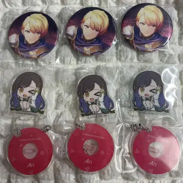 프로세카 글리터 캔뱃지 그리캔 아크릴 키링 텐마 츠카사 시라이시